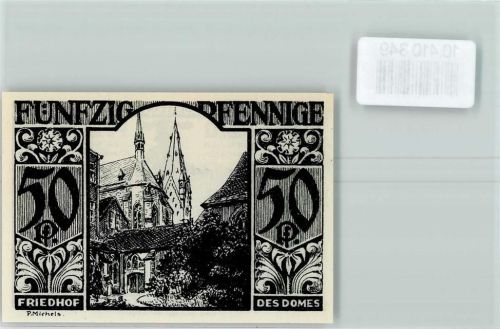 Paderborn Notgeld Scherenschnitt
