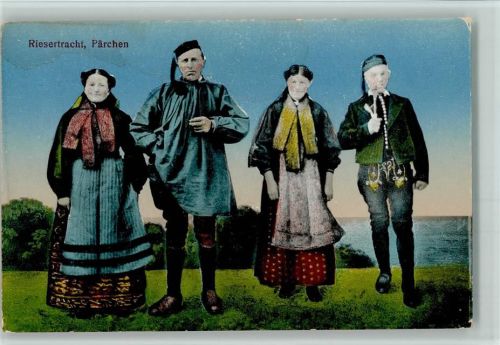 Riesertracht, Pärchen AK