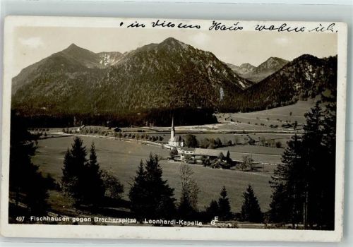 Fischhausen Leonhardi Kapelle Brecherspitze