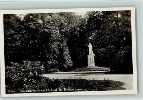 Berlin Mitte 1938 Tiergarten, Denkmal der Königin Luise AK