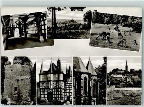 Frankenberg Wildgehege Hexenturm Rathaus Kirche Ederwehr