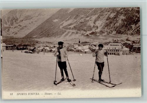 Nr. 22 Sports D`Hiver - Skieurs ca 1925 AK