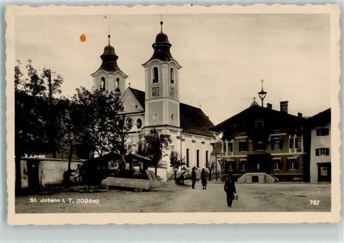 St. Johann 1929 Hauptplatz Kirche