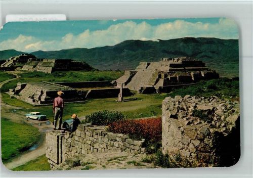 Antike Ruinen of the ancient Mizteca city of Monte Alban AK