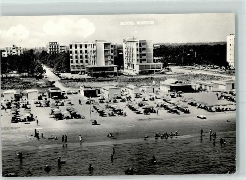 Cervia Milano Marittima 1963 Hotel boston Strand