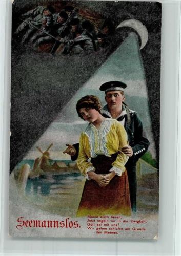 Verlag R & K/L Serie 2626-3 Seemannslos AK