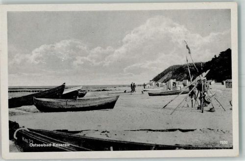 Koserow Strand Fischerboote