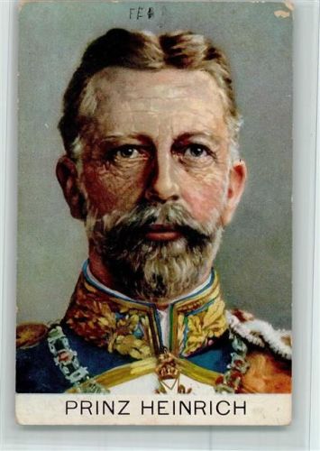 Prinz Heinrich - Stengel 49288 AK Schürfstelle, Rückseite Flecken