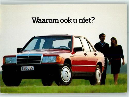 Werbung - Mercedes 190 AK