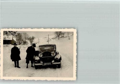 Privatfoto Auto von ca 1935