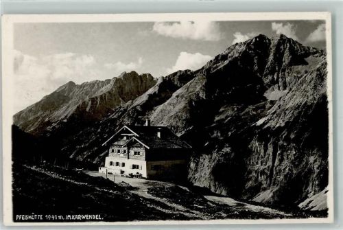 Pfeishütte Karwendel Hüttenstempel