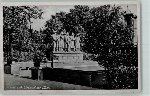 Worms Ehrenmal der 118er