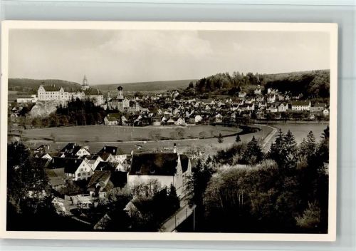 Sigmaringen Schloß Ortsansicht