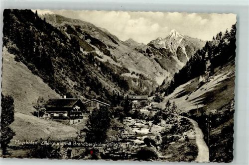 Mayrhofen Zillergrund Brandbergalm