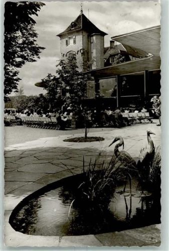 Überlingen Kranichbrunnen Kurpark