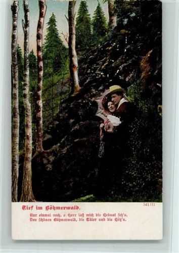 Tief im Böhmerwald - Serie 541 - Liebespaar - gute Erhaltung