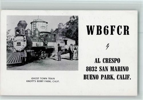 WB6FCR - Al Crespo , San Marino, Californien - Eisenbahn