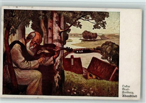 1922 Graf-Freiburg - Geiger - Künstlerkarten aus dem Voigtländers Verlag AK