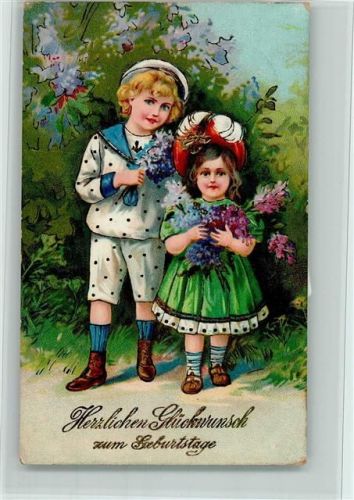 Geburtstag Kinder als Gratulanten