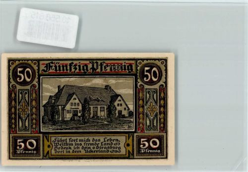 Strasburg Uckerland , Notgeld , Künstler Schiestl