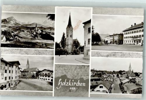Holzkirchen Kirche St. Laurentius Dorfansichten