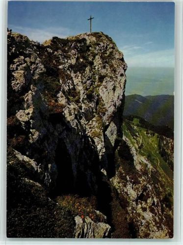 Jachenau Benidiktenwandgipfel Gipfelkreuz