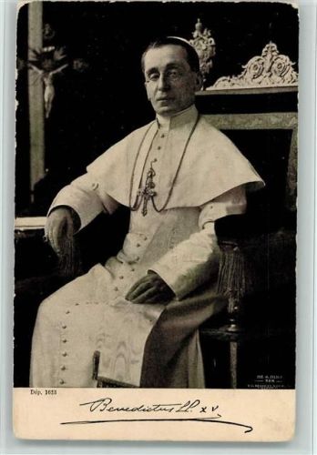 1918 Benedictus XV - gute Erhaltung