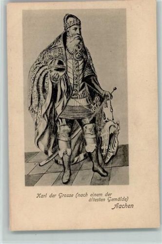 Karl der Grosse AK Adel