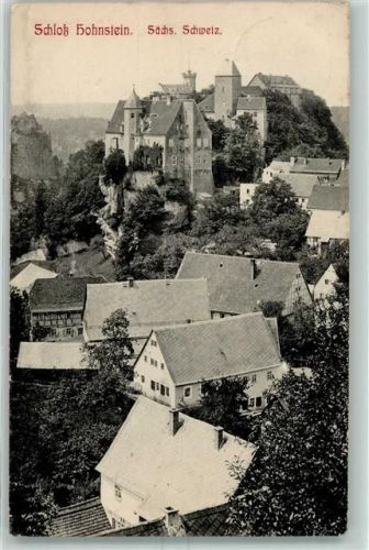 Hohnstein 1910 Schloß Hohnstein