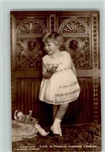 Nr. 183 Edition Cailliau - Princesse Josephine Charlotte mit Puppe AK