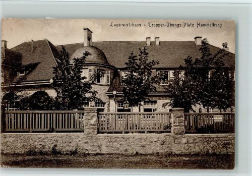 Hammelburg 1916 Lagerwirtshaus - Truppen-Übungsplatz AK