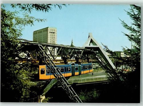 Elberfeld Bundesallee Schwebebahn Glanzstoff-Werke