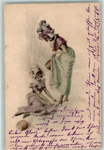 1903 Mode Biedermeier M. Munk Vienne AK