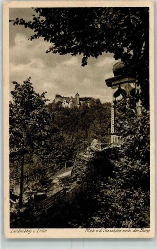 Leutenberg Burg Sitzhöhe Paull König Serie Nor. 2247
