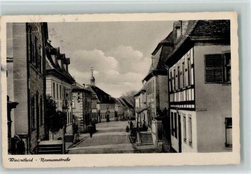 97353 W8714 Wiesentheid Gebrauchsspuren Neumannstraße