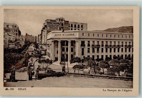 Oran La Banque de l`Algerie