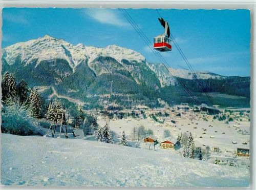 Garmisch-Partenkirchen Hausberg Seilbahn Winter