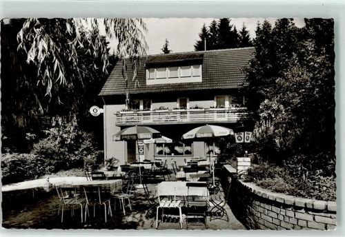 Weidenthal ADAC-Hotel Berghof Emailleschild ADAC Gartenterrasse