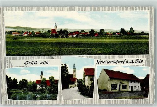 Reichersdorf Kirche Bäckerei Gemischtwarenladen
