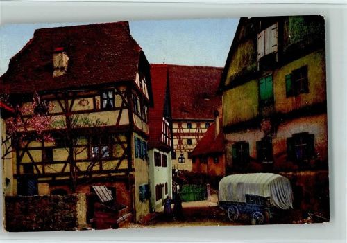 Dinkelsbühl 1919 Photochromie Serie 149 Nr. 2772 - Histor. Vereinshaus