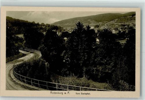 Rotenburg Vom Eselspfad