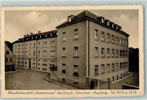 Augsburg Privatheilanstalt Vinzentinum Barmh. Schwestern