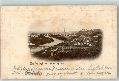 Landshut 1901 Isar
