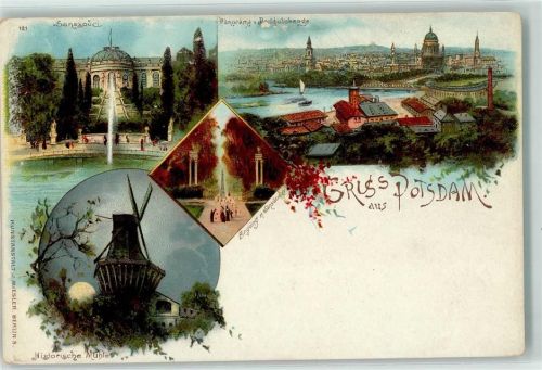 Potsdam Schloß Sanssouci Historische Mühle
