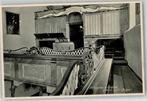 Villingen Lehr- und Erziehungs-Institut St. Ursula Klosterkirche Chor Chororgel