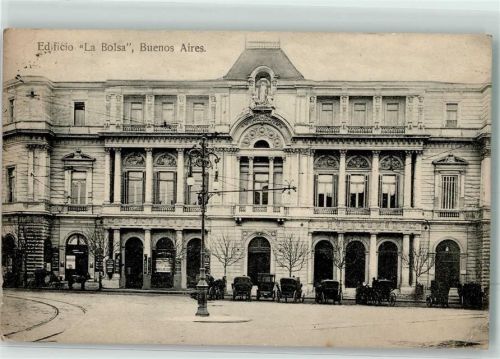 Buenos Aires 1912 Edificio La Bolsa