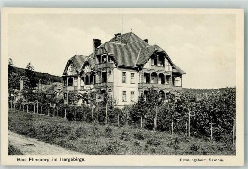 Bad Flinsberg Erholungsheim Saxonia im Isergebirge