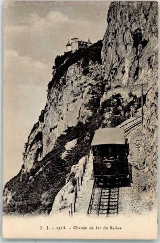 Monnetier-Mornex elektrische Zahnradbahn zum Mont Saleve