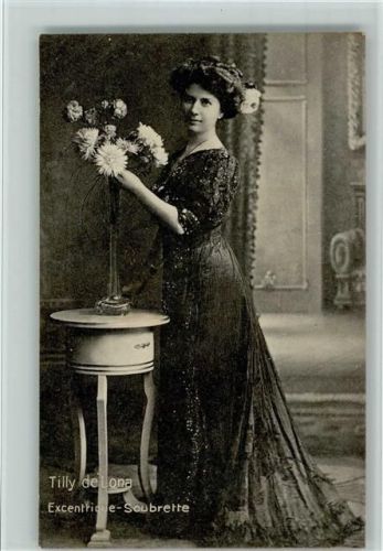 1911 Tilly de Long, Soubrette , gute Erhaltung