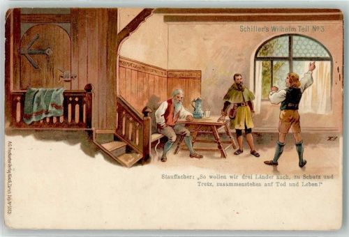 Serie Wilhelm Tell Nr. 3 , Verlag Künzli Nr. 5063 AK